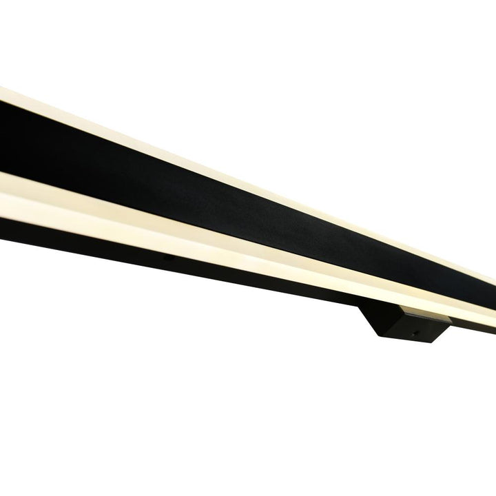Malibu LED Integrated Black Outdoor Wall Light