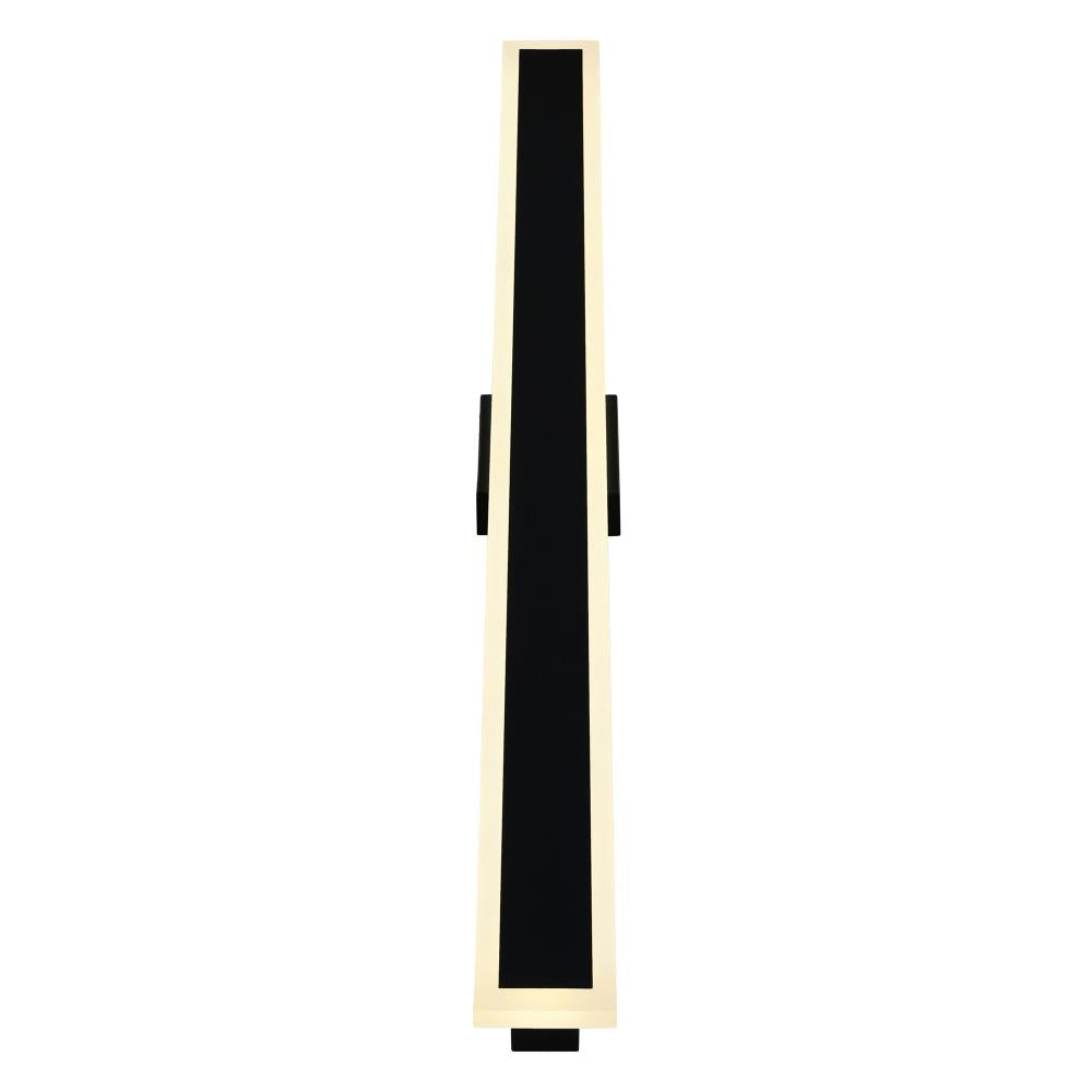 Malibu LED Integrated Black Outdoor Wall Light