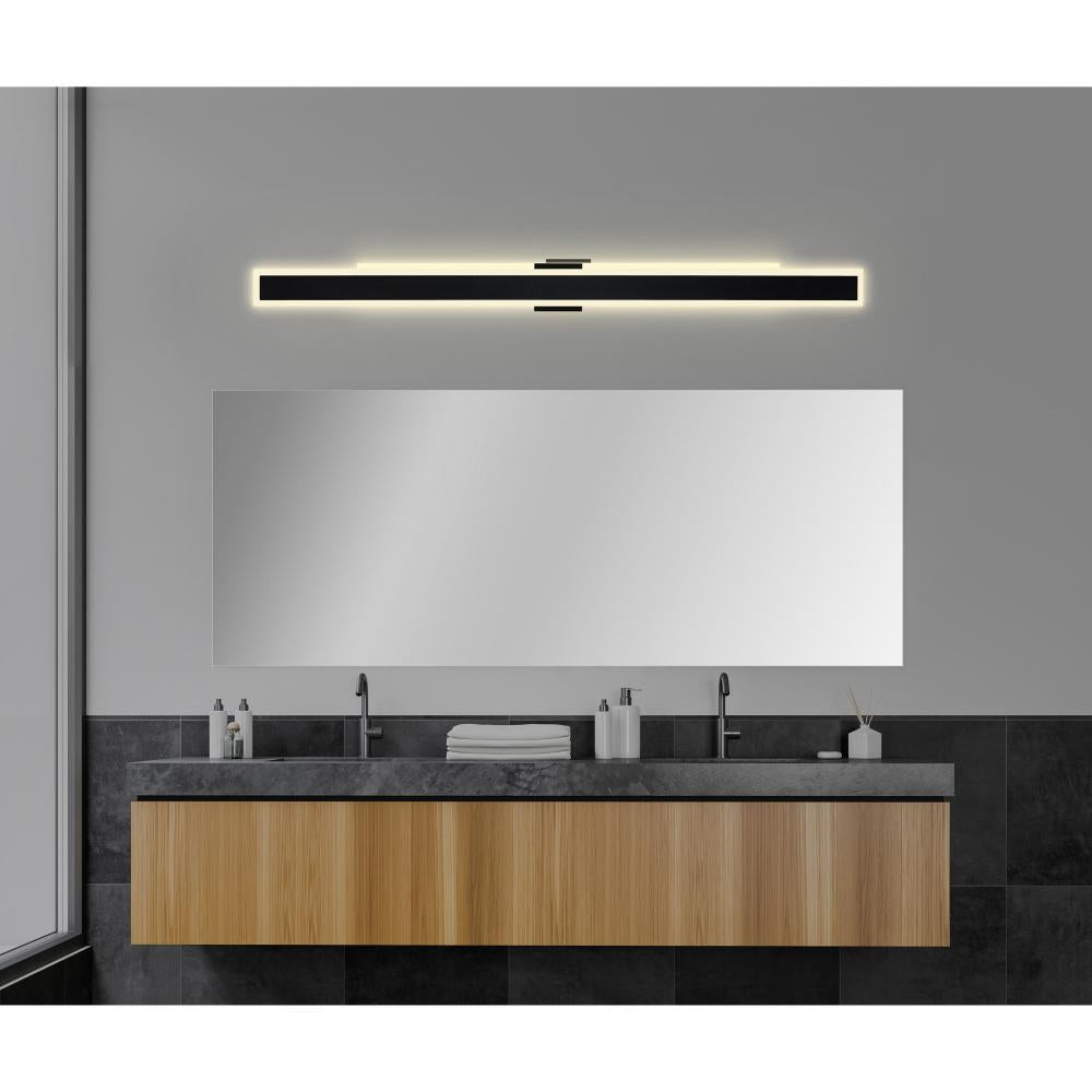 Malibu LED Integrated Black Outdoor Wall Light