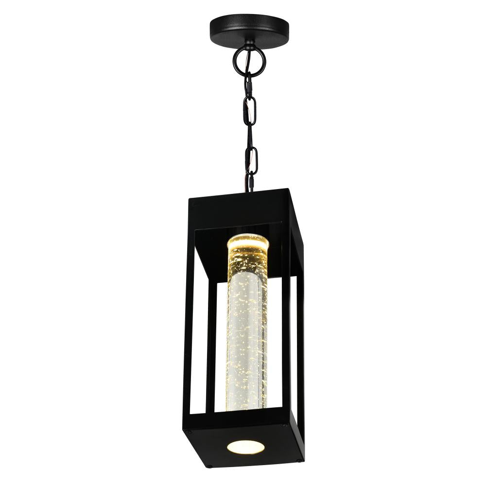 Rochester LED Integrated Black Outdoor Ceiling Light