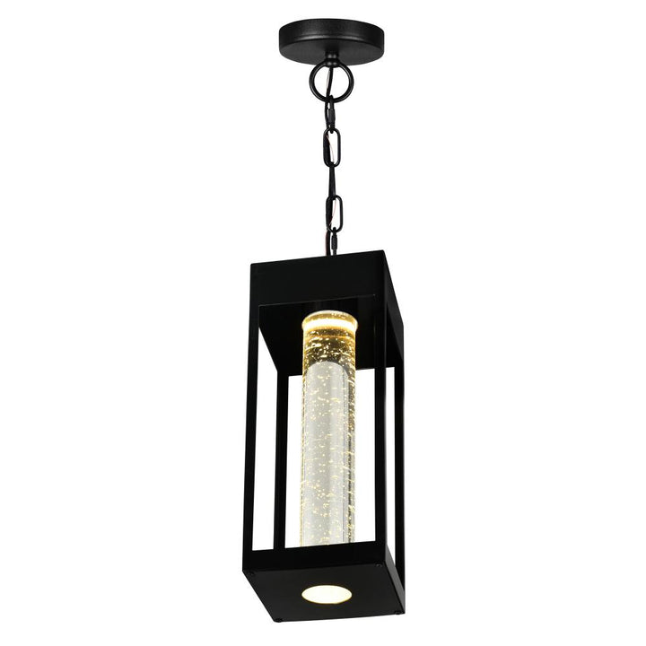 Rochester LED Integrated Black Outdoor Ceiling Light