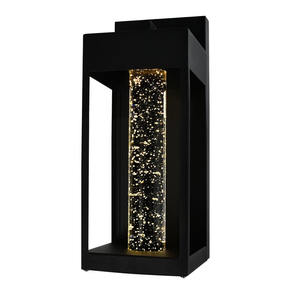 Rochester LED Integrated Black Outdoor Wall Light