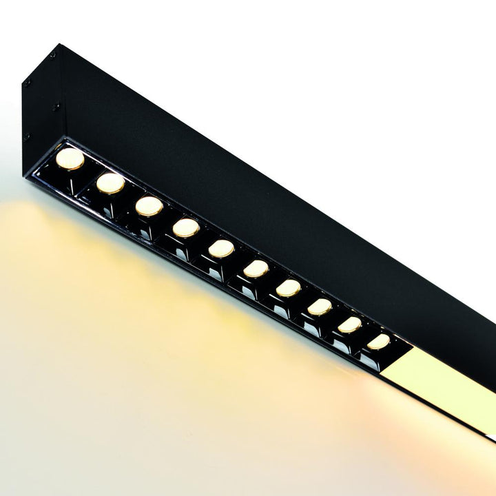 Pienza 45 in LED Integrated Black Chandelier