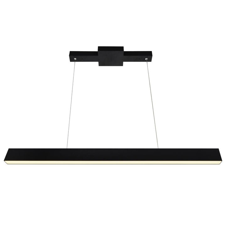 Pienza 47 in LED Integrated Black Chandelier
