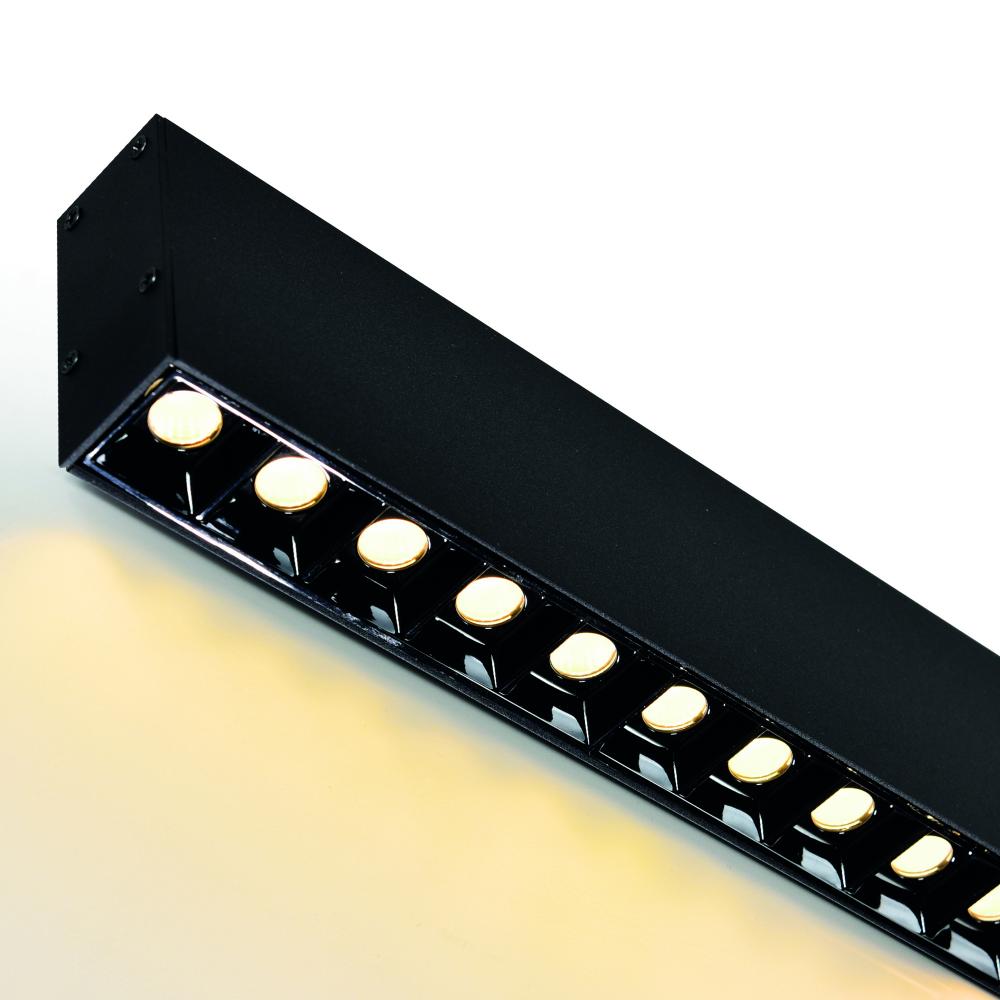 Pienza 52 in LED Integrated Black Chandelier