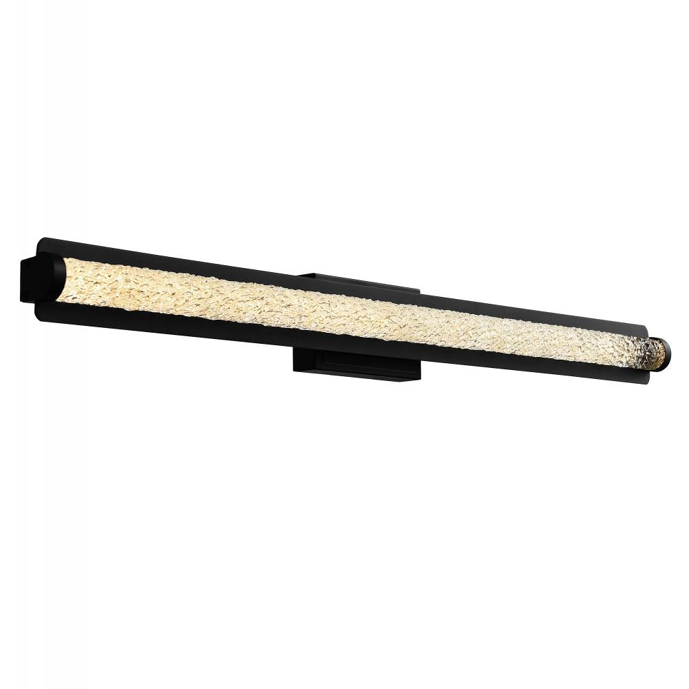 Fiji Integrated LED Black Outdoor Wall Light