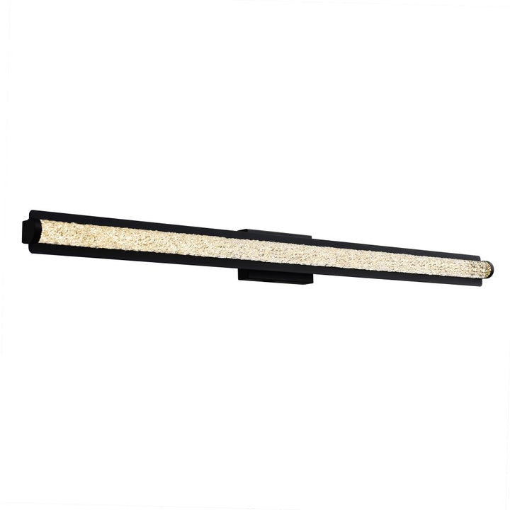 Fiji Integrated LED Black Outdoor Wall Light