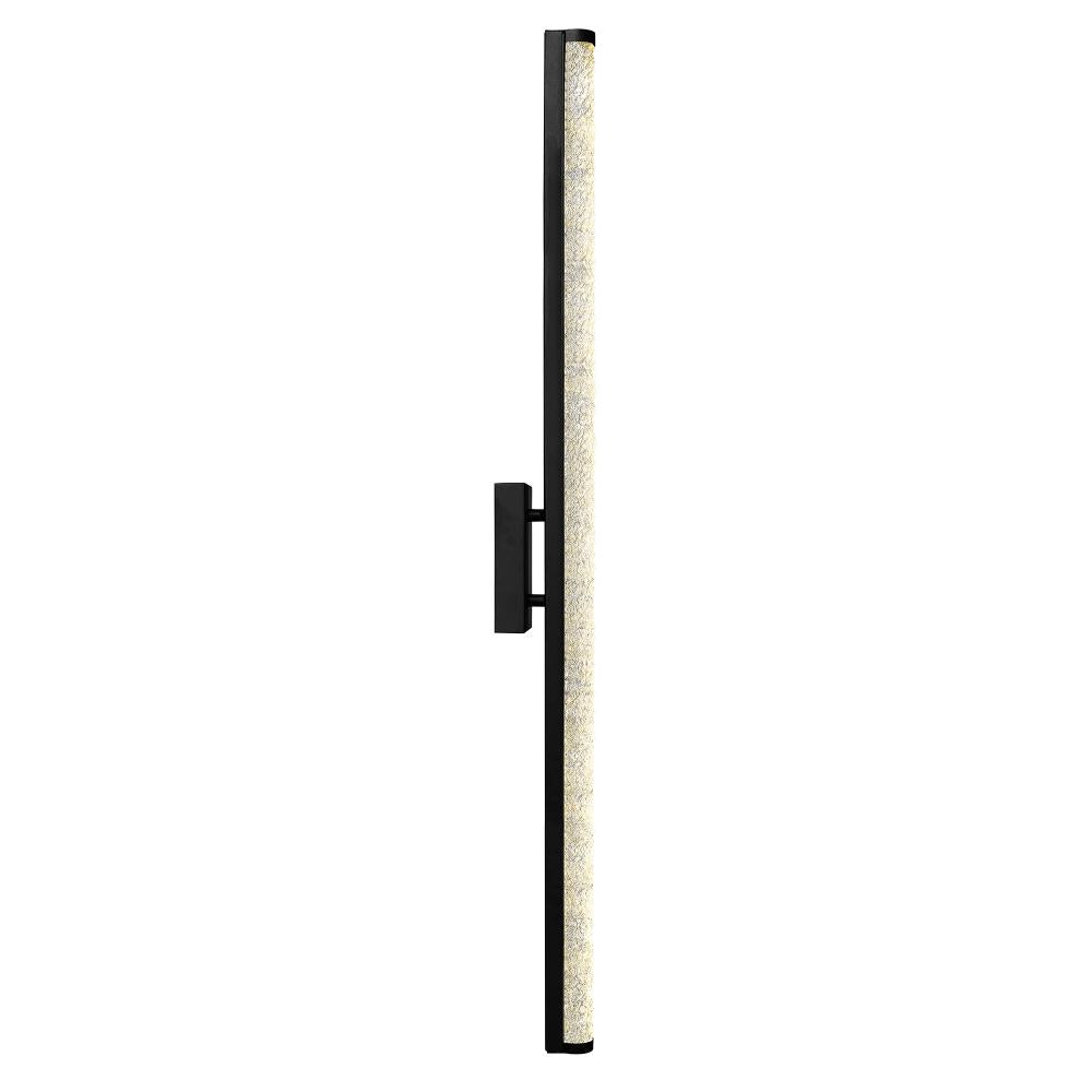 Fiji Integrated LED Black Outdoor Wall Light