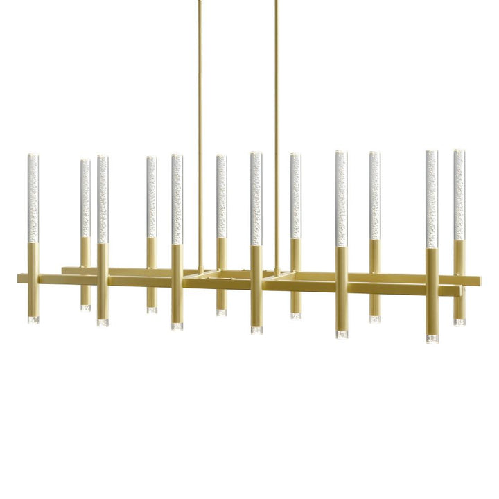 Dragonswatch Integrated LED Satin Gold Island/Pool Table Light
