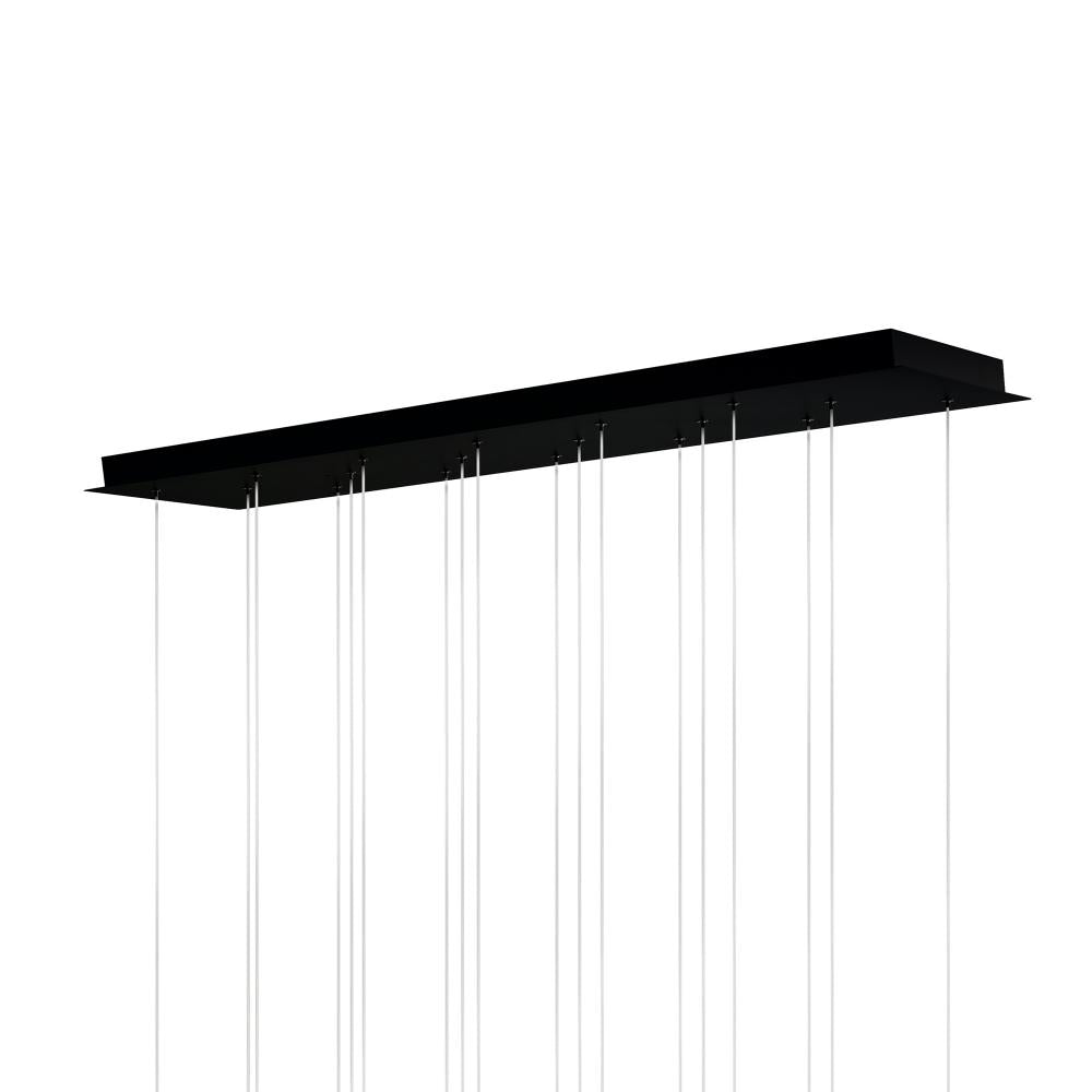 Dragonswatch Integrated LED Black Chandelier