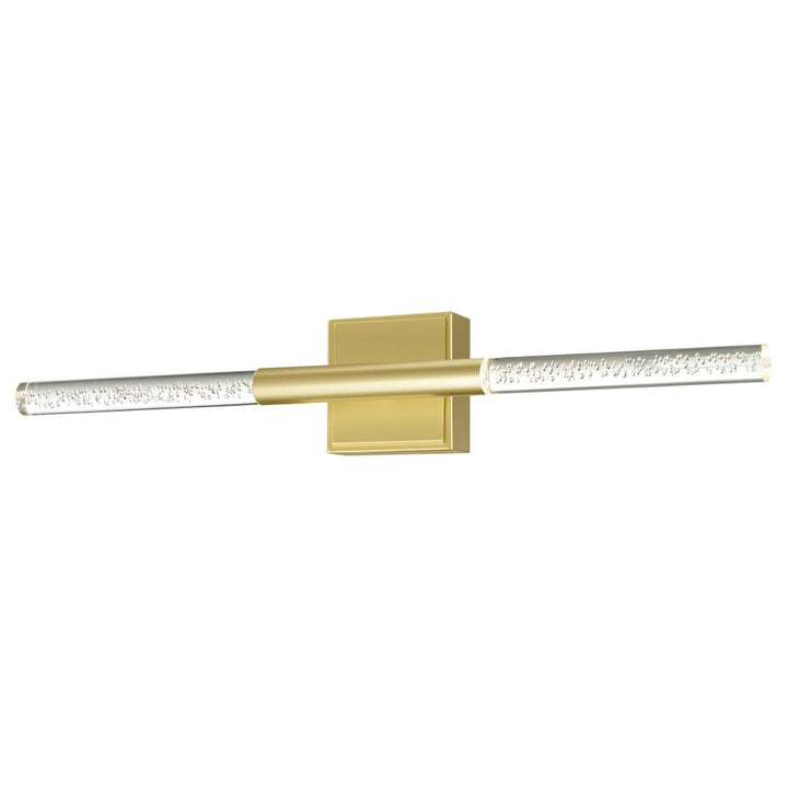 Dragonswatch Integrated LED Satin Gold Vanity Light