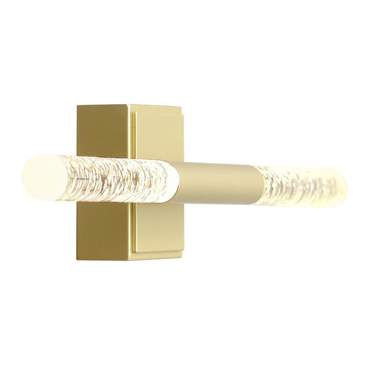Dragonswatch Integrated LED Satin Gold Vanity Light