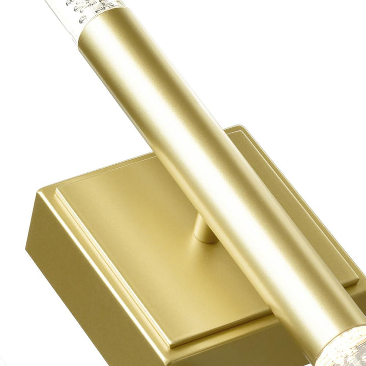 Dragonswatch Integrated LED Satin Gold Vanity Light