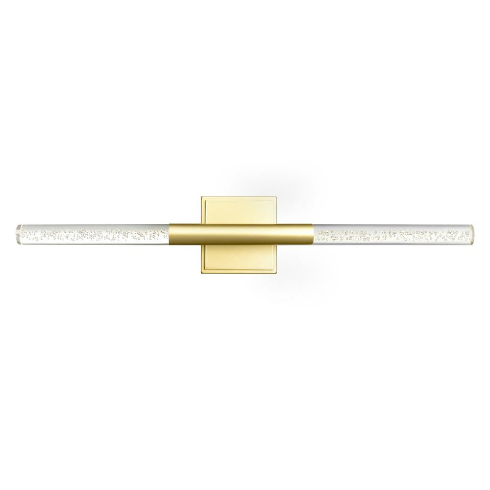 Dragonswatch Integrated LED Satin Gold Vanity Light