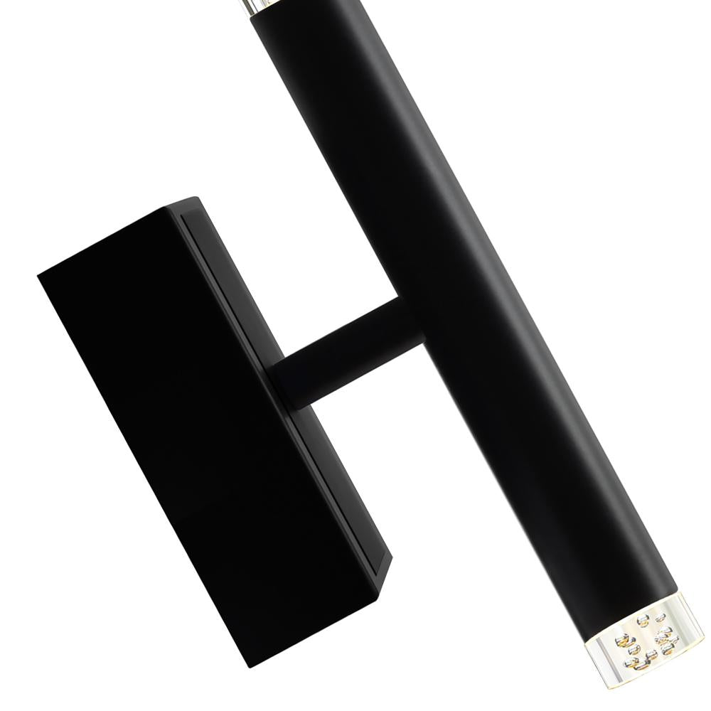 Dragonswatch Integrated LED Black Wall Light