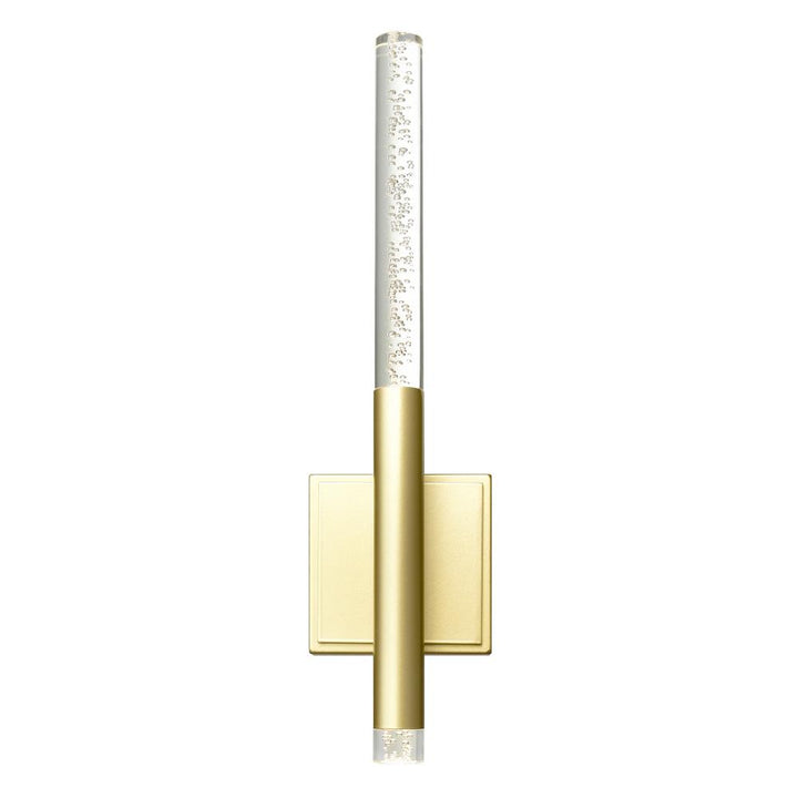 Dragonswatch Integrated LED Satin Gold Wall Light