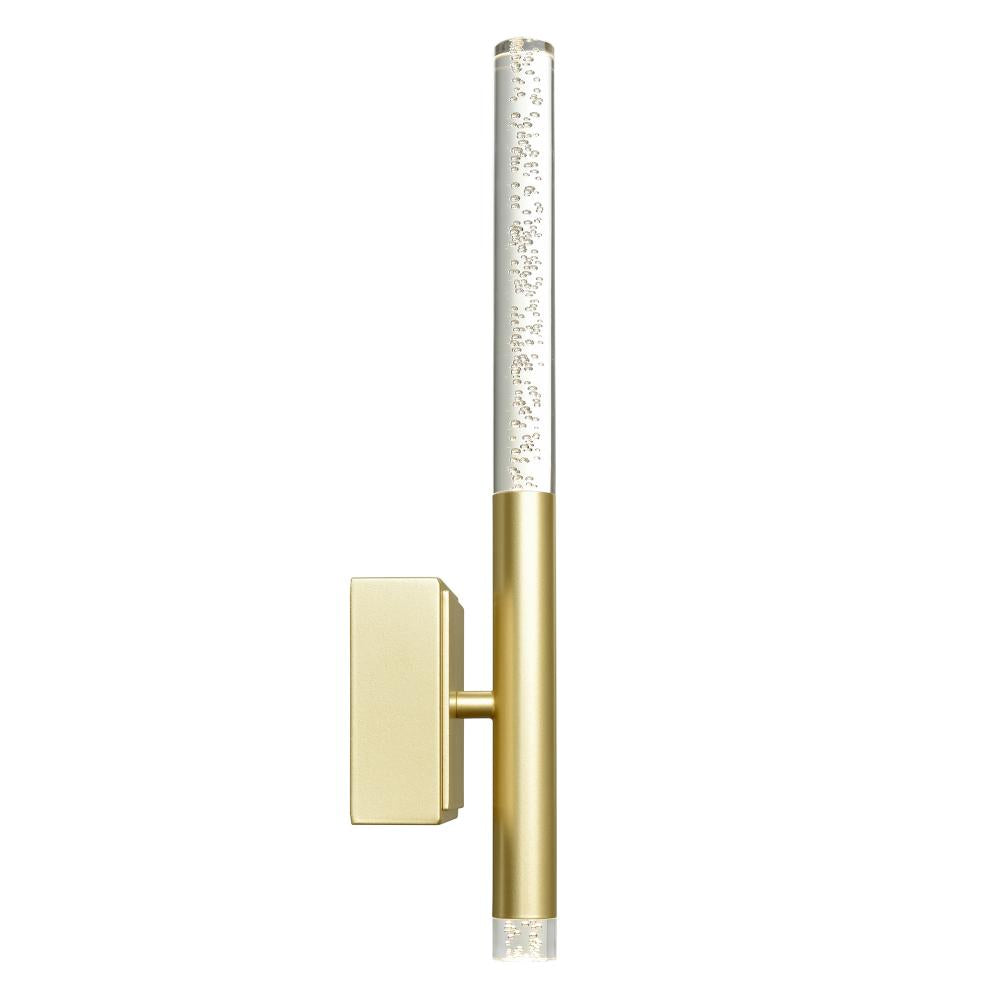 Dragonswatch Integrated LED Satin Gold Wall Light