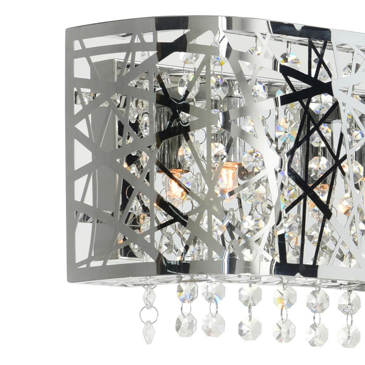 Eternity 4 Light Vanity Light With Chrome Finish