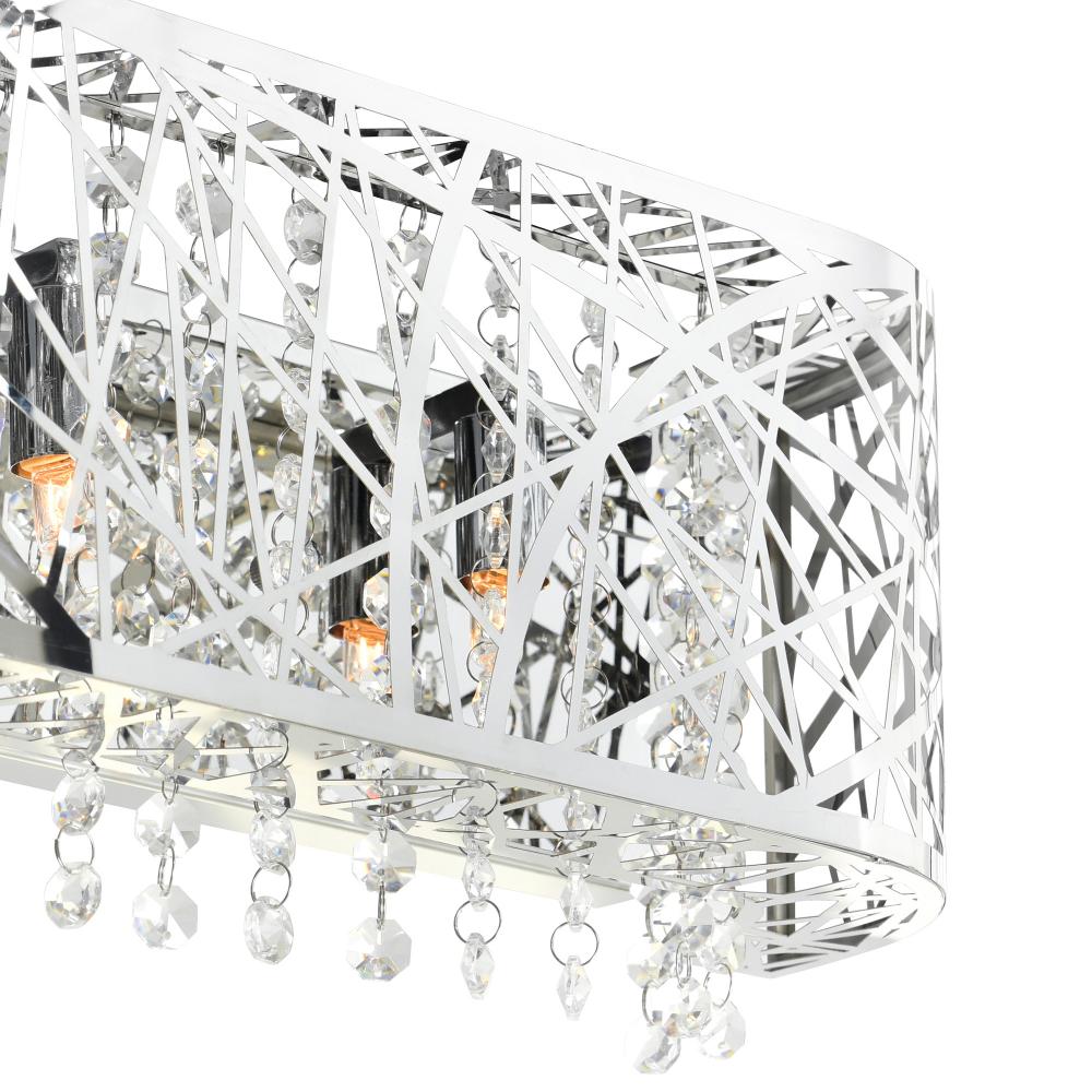 Eternity 6 Light Vanity Light With Chrome Finish