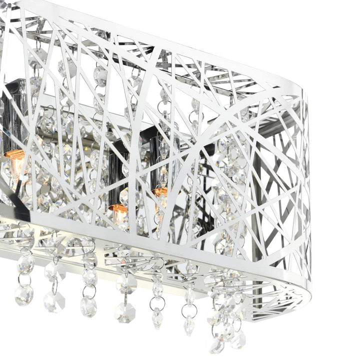 Eternity 6 Light Vanity Light With Chrome Finish