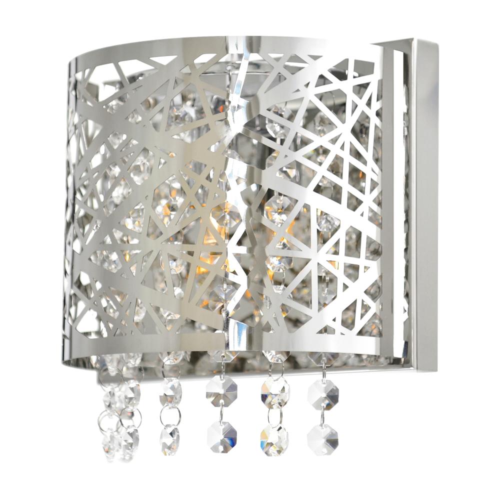 Eternity 1 Light Bathroom Sconce With Chrome Finish