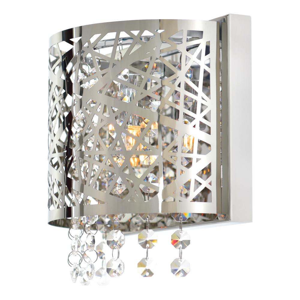 Eternity 1 Light Bathroom Sconce With Chrome Finish