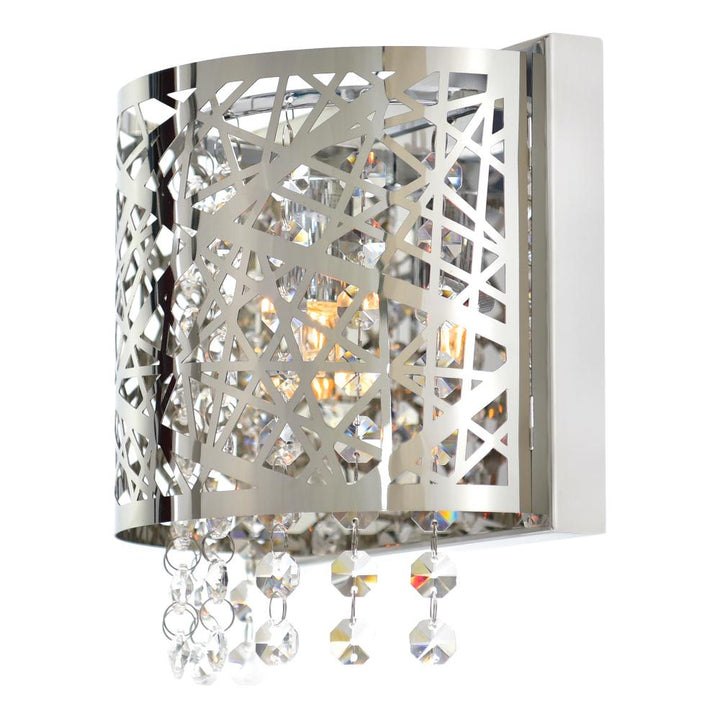 Eternity 1 Light Bathroom Sconce With Chrome Finish