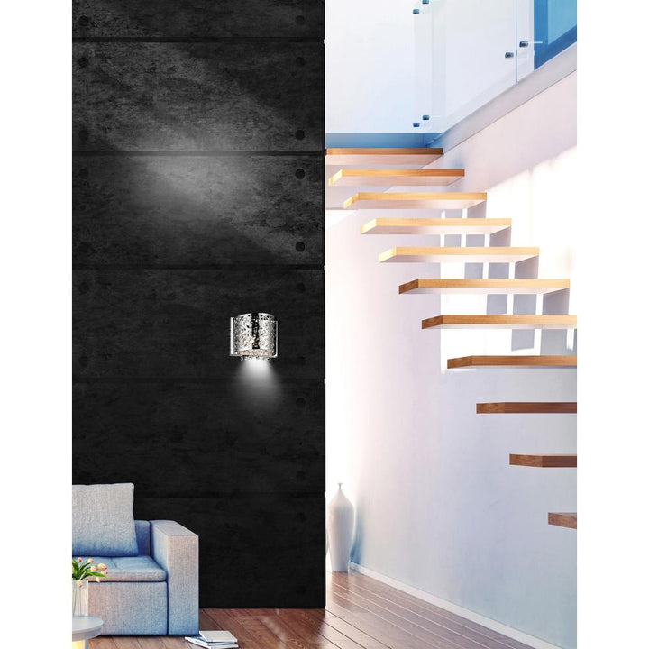 Eternity 1 Light Bathroom Sconce With Chrome Finish