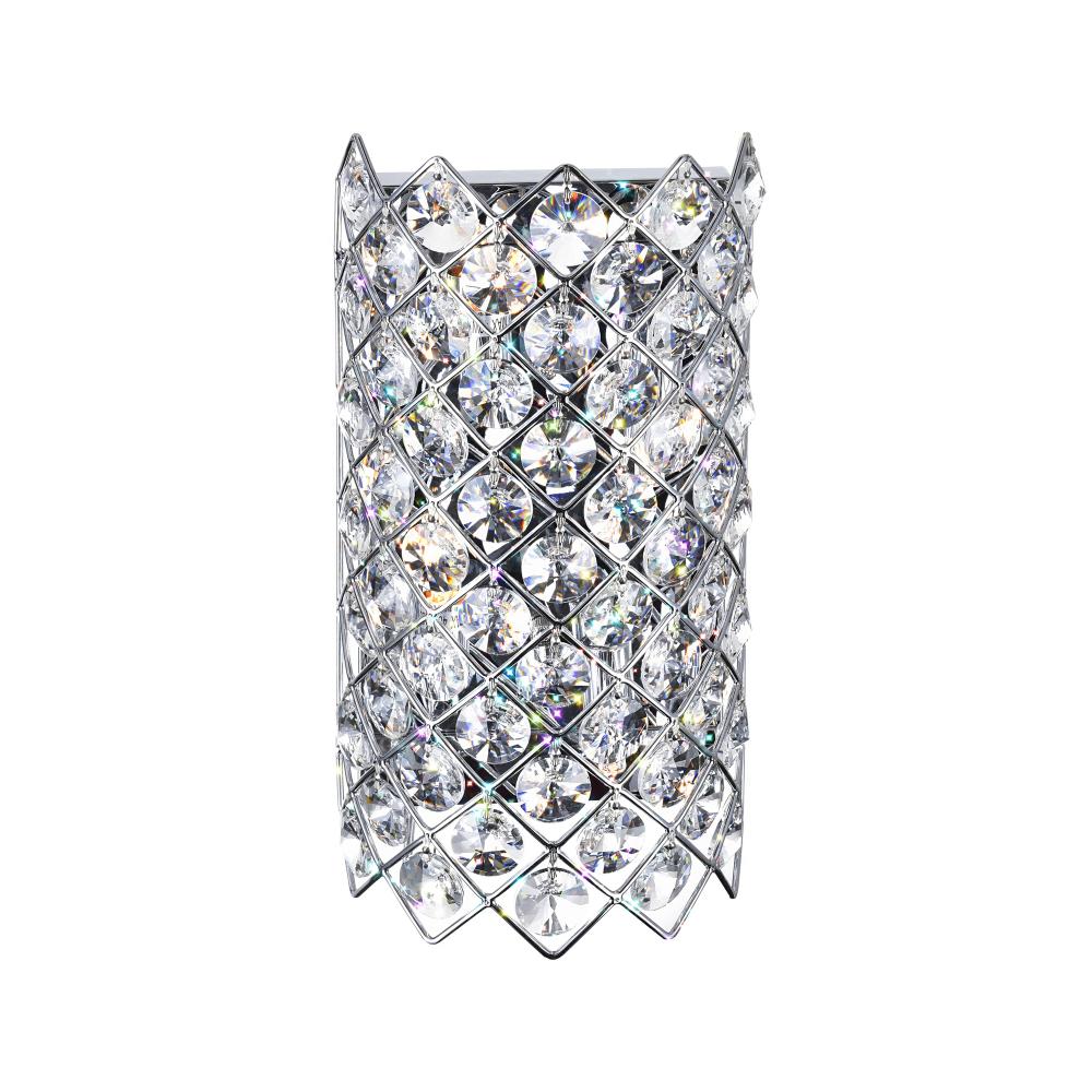 Chique 4 Light Wall Sconce With Chrome Finish