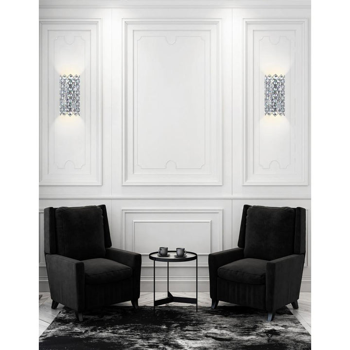 Chique 4 Light Wall Sconce With Chrome Finish