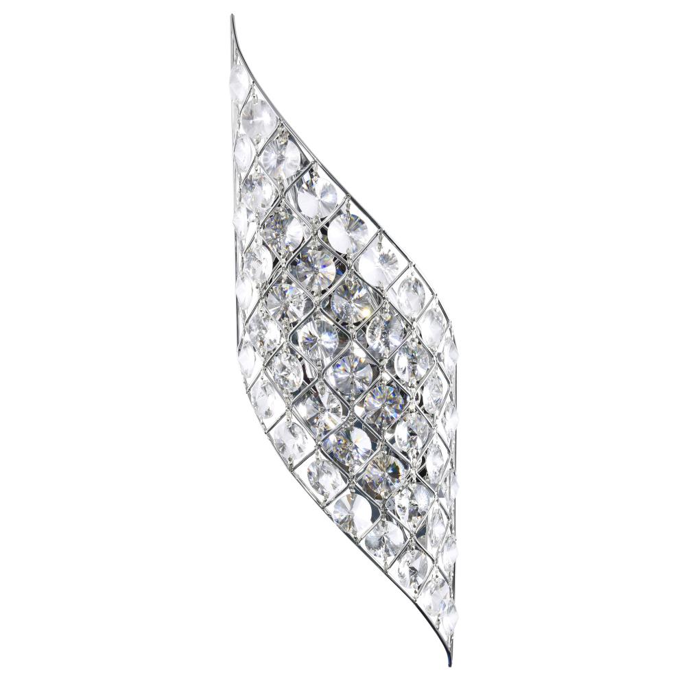 Chique 4 Light Wall Light With Chrome Finish