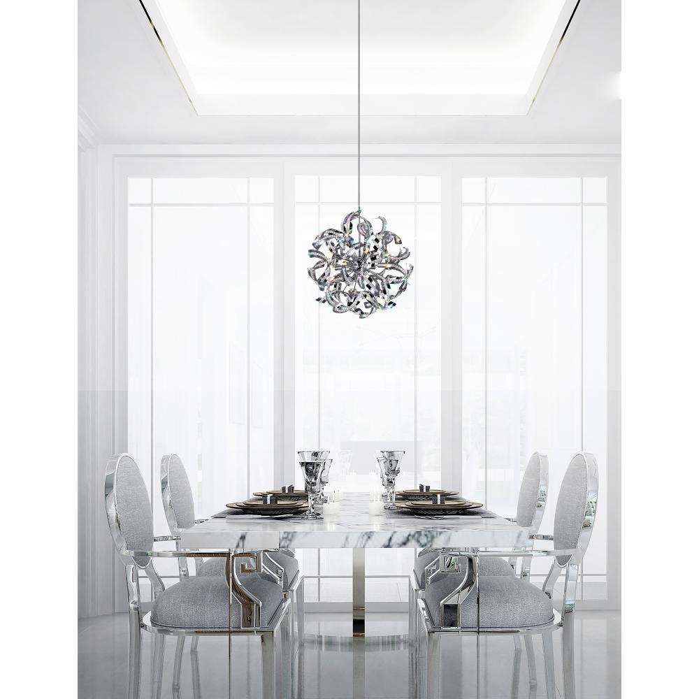 Swivel 14 Light Chandelier With Chrome Finish