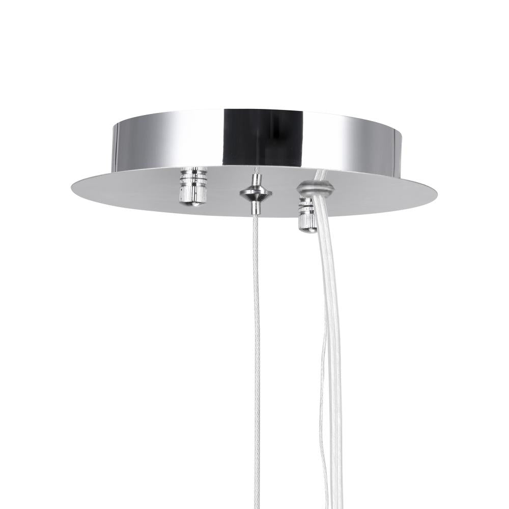 Swivel 18 Light Chandelier With Chrome Finish