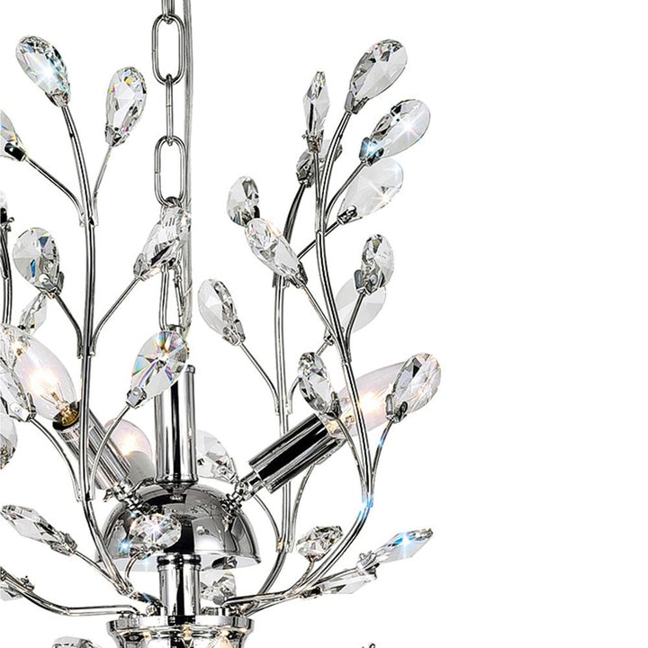 Ivy 9 Light Chandelier With Chrome Finish