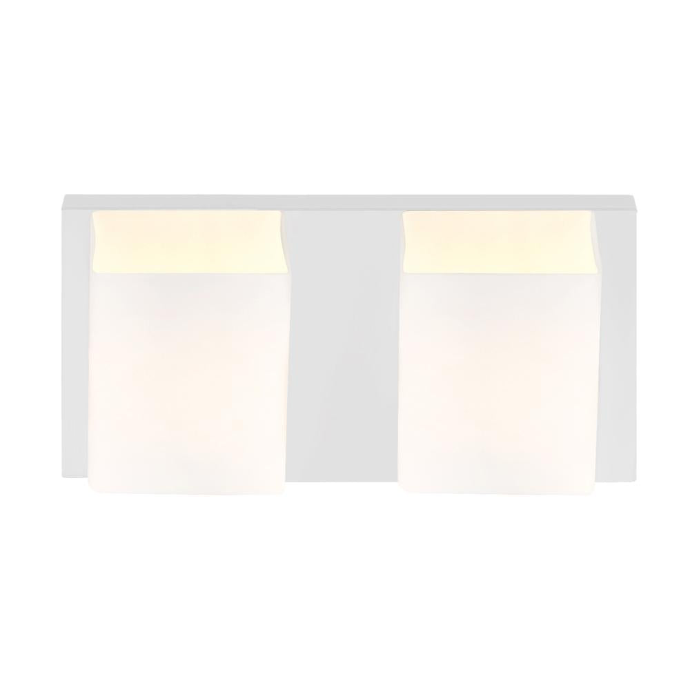 Cristini 2 Light Vanity Light With Satin Nickel Finish