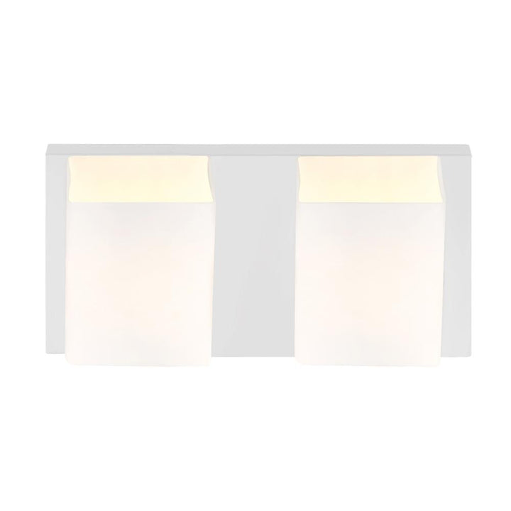 Cristini 2 Light Vanity Light With Satin Nickel Finish