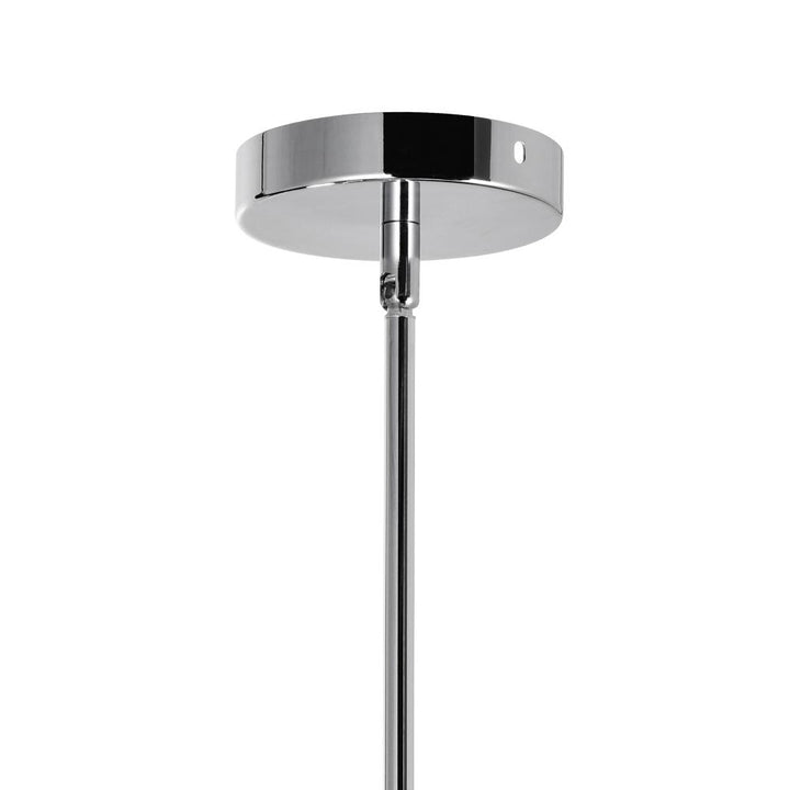 Dash 4 Light Drum Shade Flush Mount With Chrome Finish
