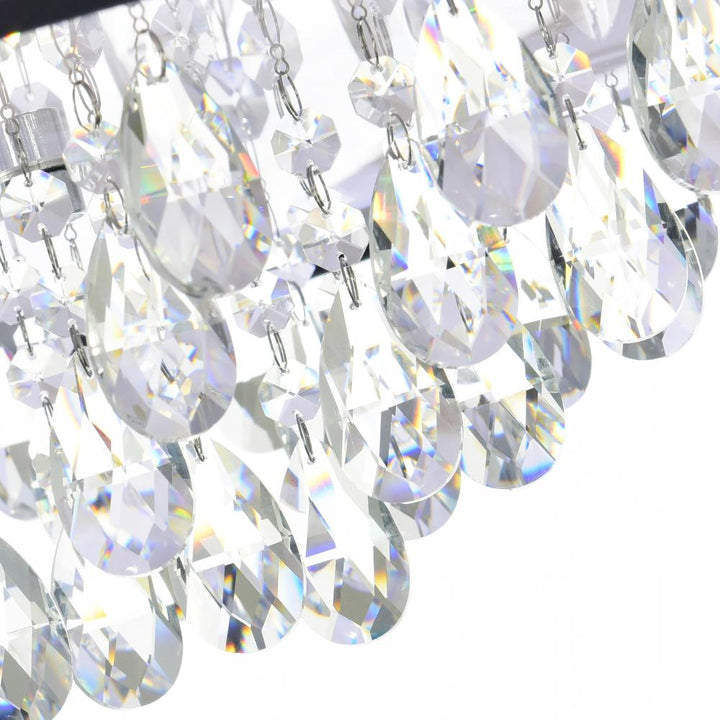 Dash 4 Light Drum Shade Chandelier With Chrome Finish