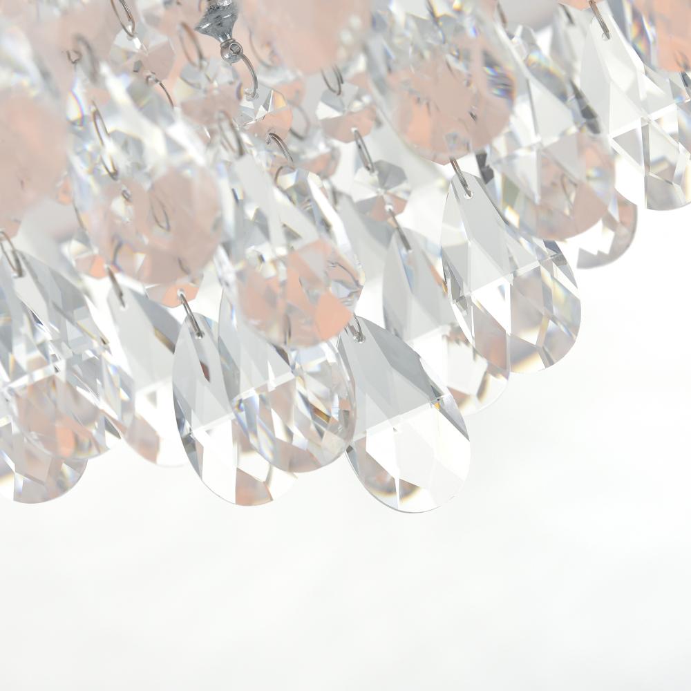 Dash 4 Light Drum Shade Chandelier With Chrome Finish