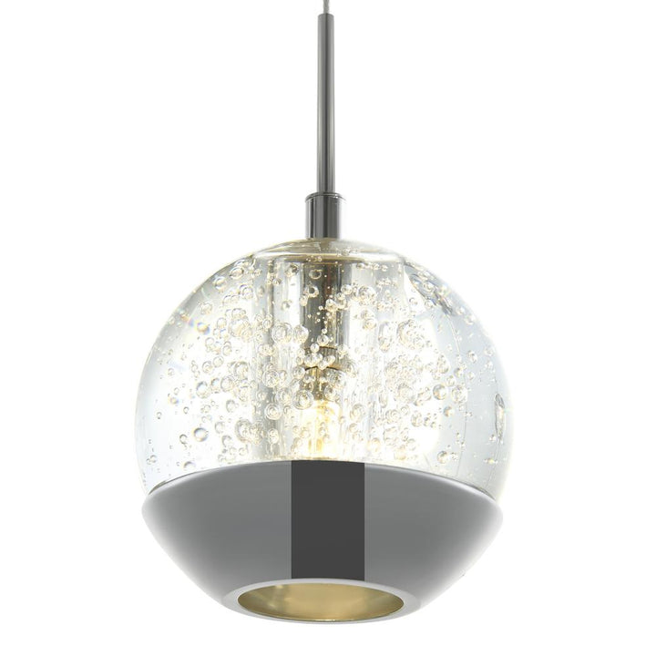 Perrier 5 Light Multi Light Pendant With Chrome Finish