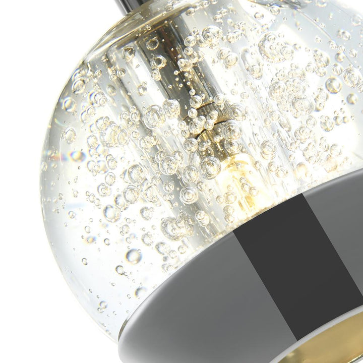 Perrier 5 Light Multi Light Pendant With Chrome Finish