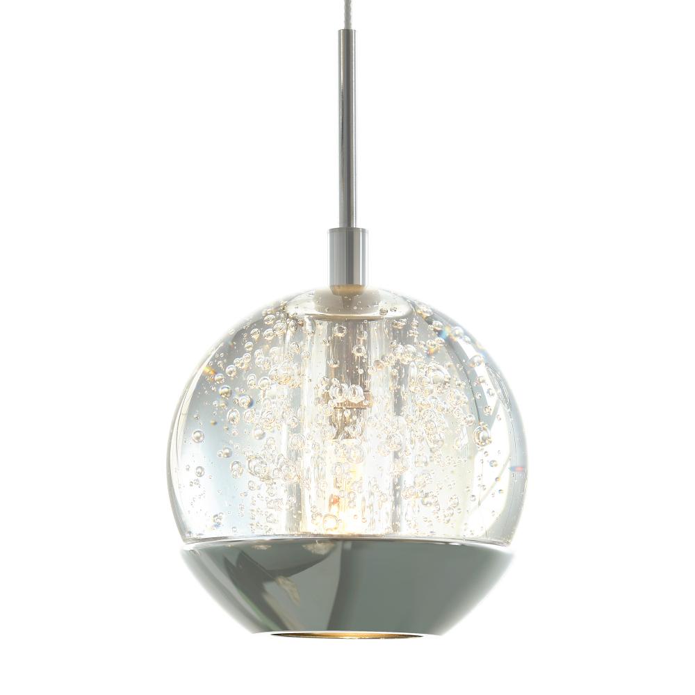 Perrier 1 Light Down Mini Pendant With Chrome Finish