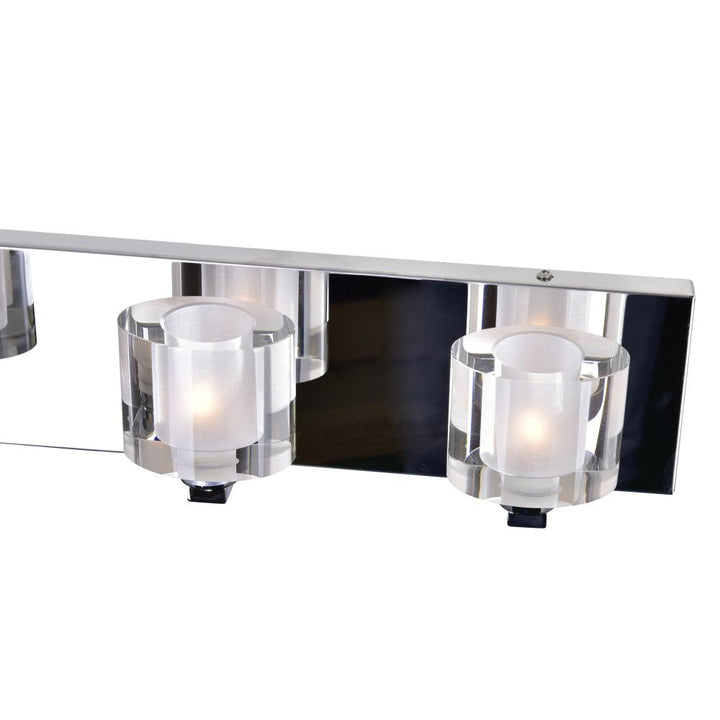 Tina 4 Light Wall Sconce With Chrome Finish