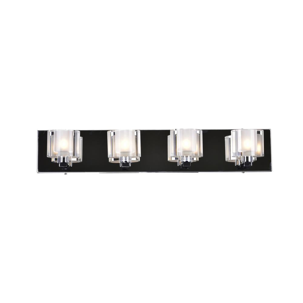 Tina 4 Light Wall Sconce With Chrome Finish