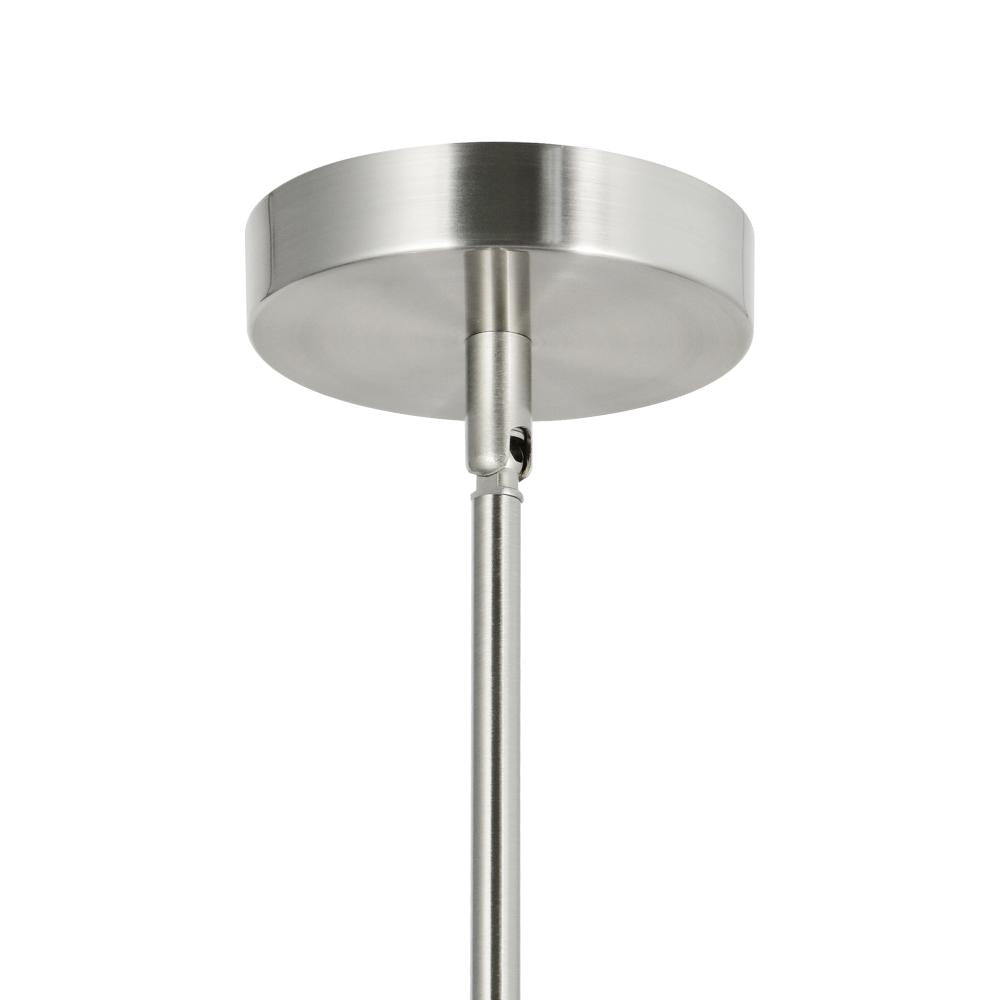 Mikayla 3 Light Drum Shade Chandelier With Satin Nickel Finish