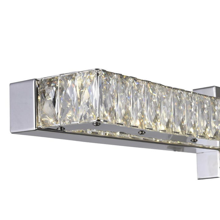 Milan LED Vanity Light With Chrome Finish