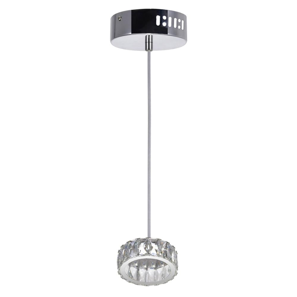 Milan LED Mini Pendant With Chrome Finish