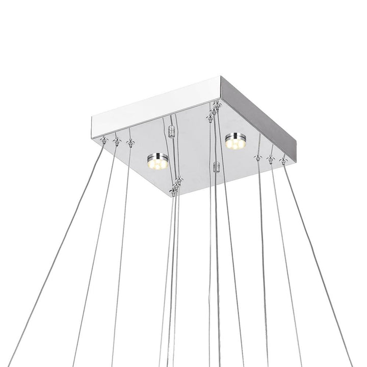 Florence LED Chandelier With Chrome Finish