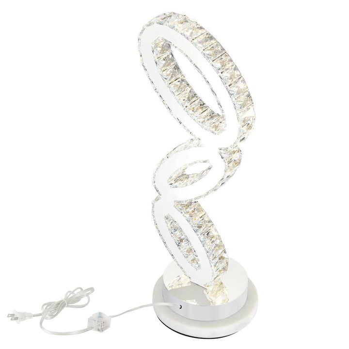 Balanced LED Table Lamp With Chrome Finish