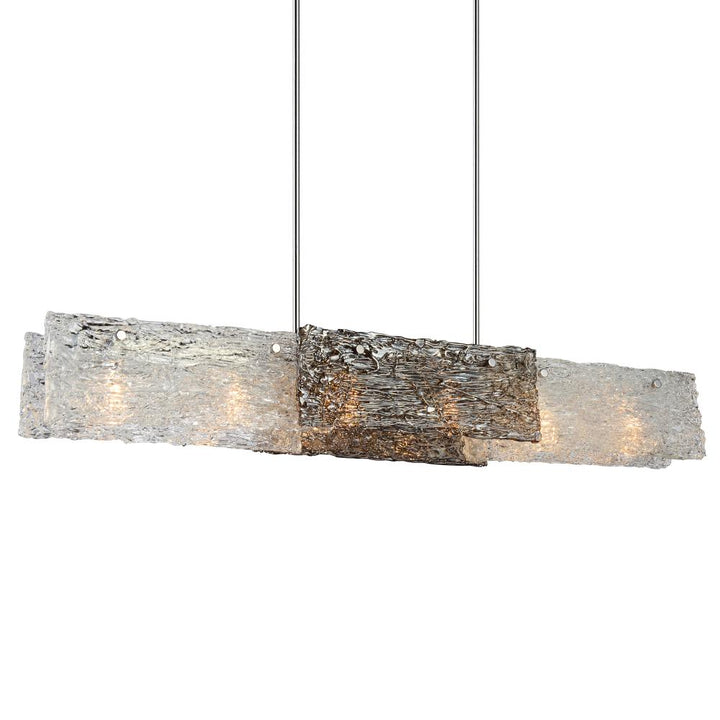 Wilma 6 Light Down Chandelier With Chrome Finish